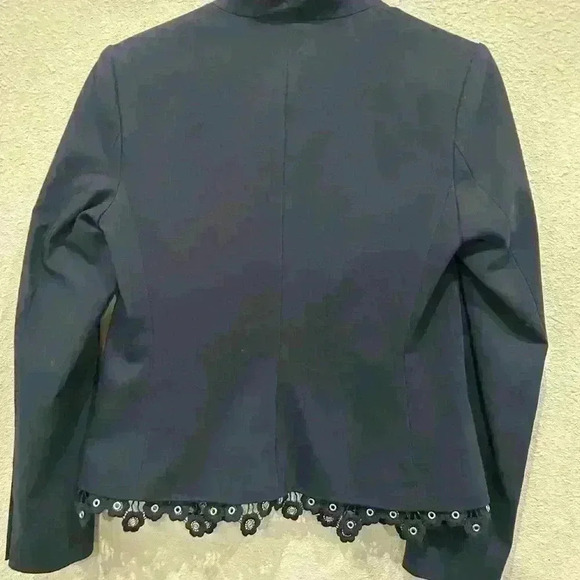 Tommy Hilfiger women’s blazer with embroidered layer size 4 NWOT - Picture 6 of 7